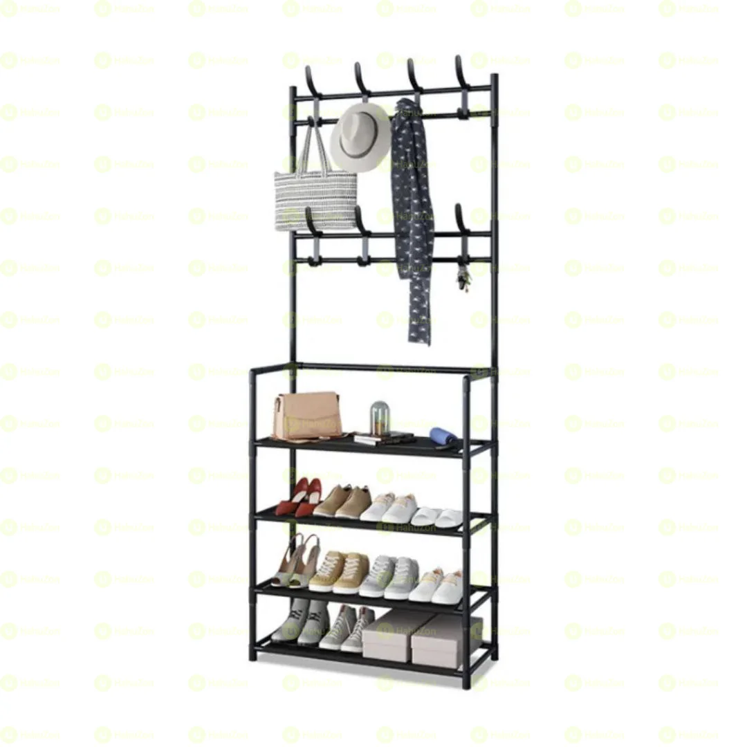 Multifunctional Shoe and Hat Rack