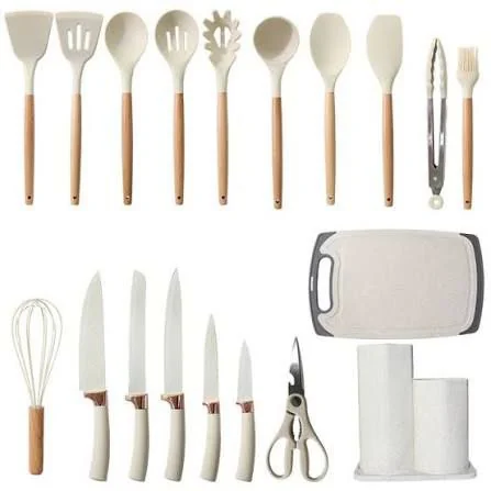 18 PCs Kitchen Utensil & Knife Set