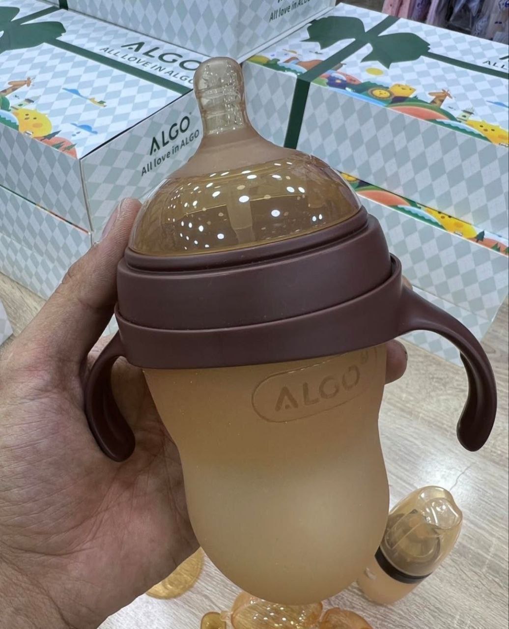 6 Pieces BPA Free Silicone Baby Bottles or Feeding Sets