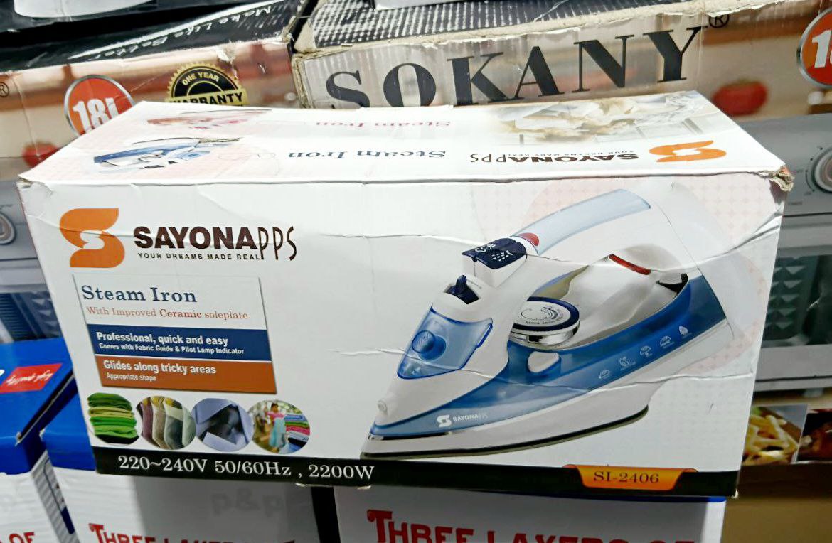 SAYONA Steam Iron – SI-2406