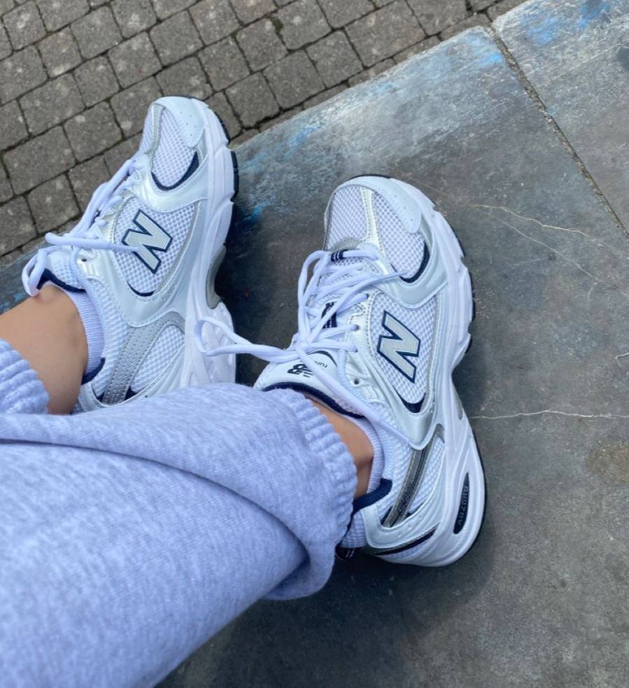 New Balance 530 White Grey Women's Shoes