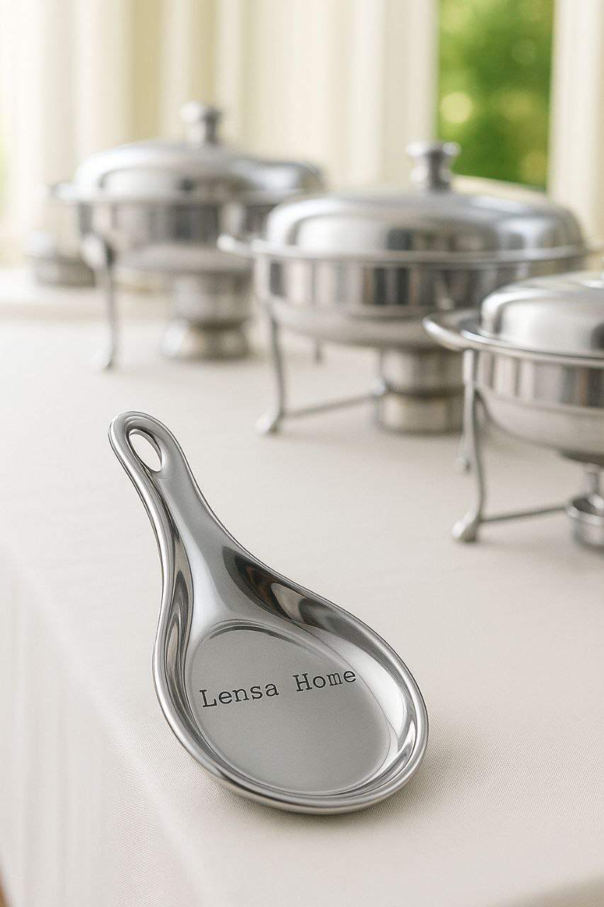 Luxury Silver Spoon Rest