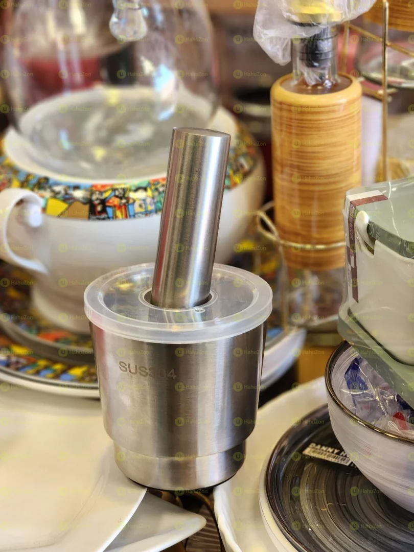 የነጭ ሽንኩርት የቅመቅመም የቡና መውቀጫ ስቴንለስ