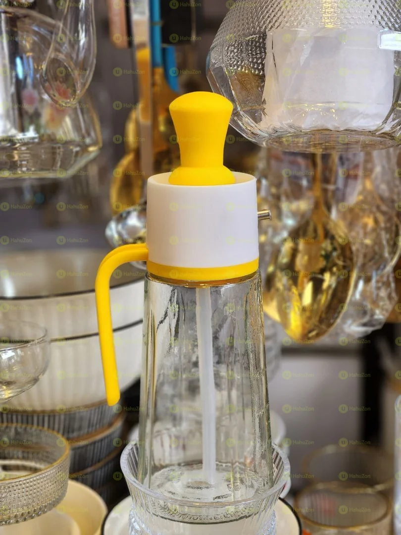 የዘይት መቀነሻ እና መጨመሪያ  በብርጭቆ