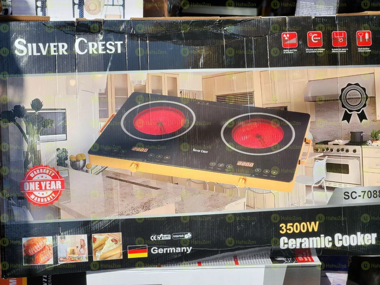 Silver Crest Double Digital Stove