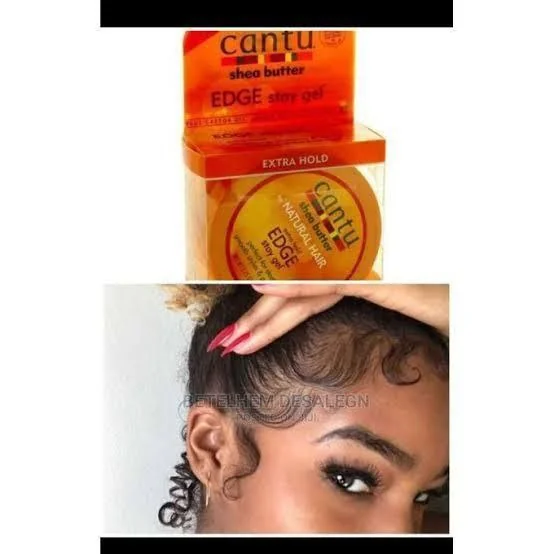 Cantu Extra Hold Edge Stay Gel with Shea Butter