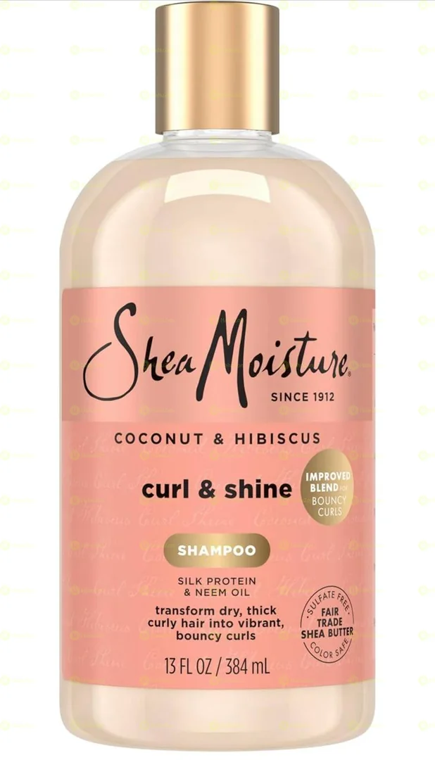 SheaMoisture Curl and Shine Coconut Shampoo Coconut & Hibiscus