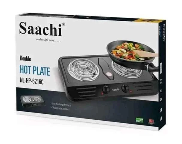 Saachi Double Hot Plate