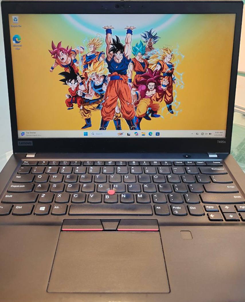 LLenovo Thinkpad T495s 10th Generation Laptop