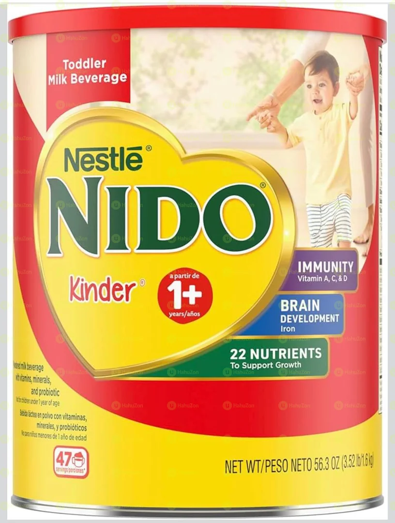 NIDO Kinder 1+ Toddler Powdered Milk-2.2 kg