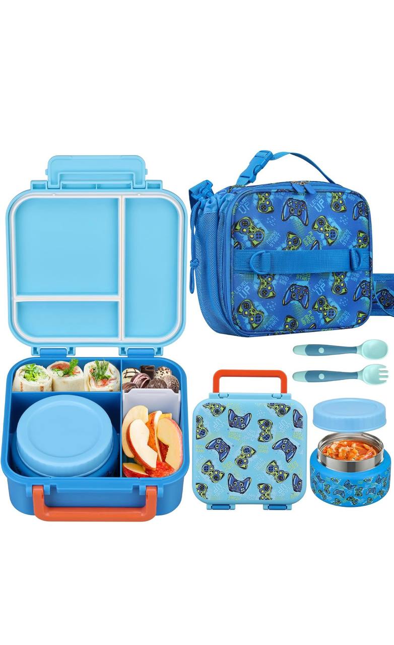 Kids Lunch Box Set with Bento Box