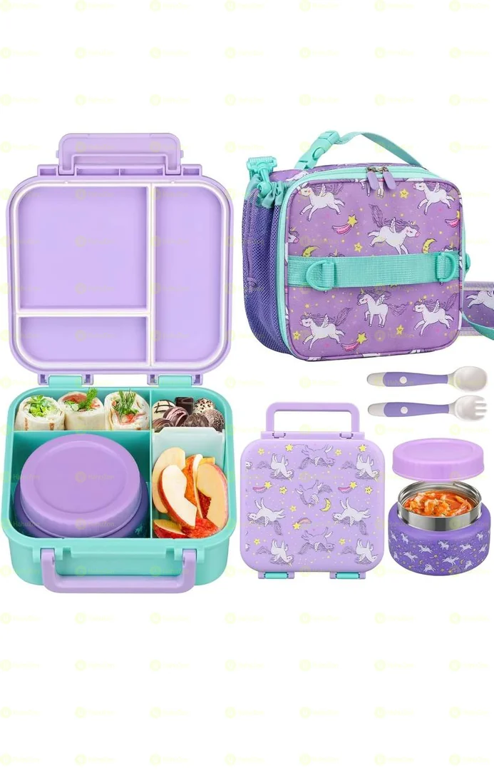 Kids Lunch Box Set with Bento Box