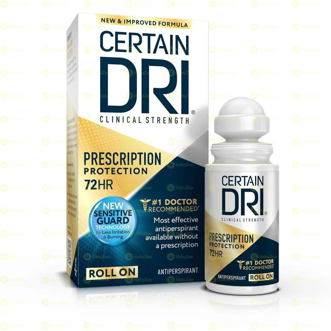 Certain Dri Prescription Strength Clinical Antiperspirant Roll