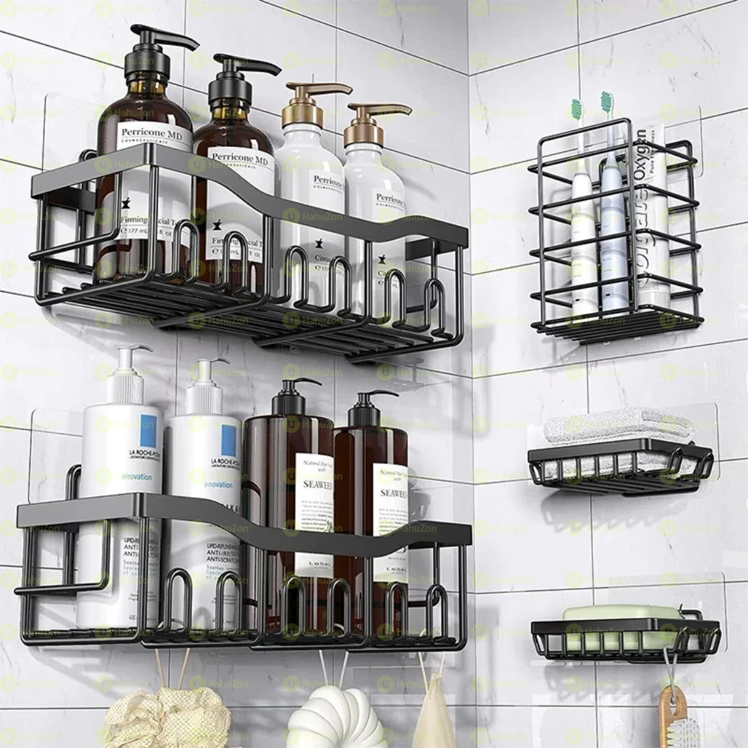 5 pcs Steel Organizing Storage Rack