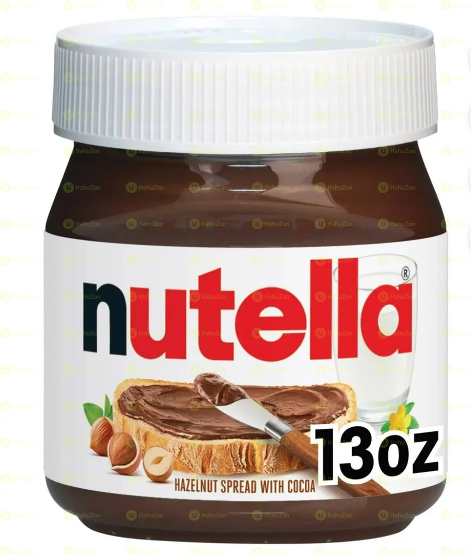 Nutella Hazelnut Spread with Cocoa for Breakfast