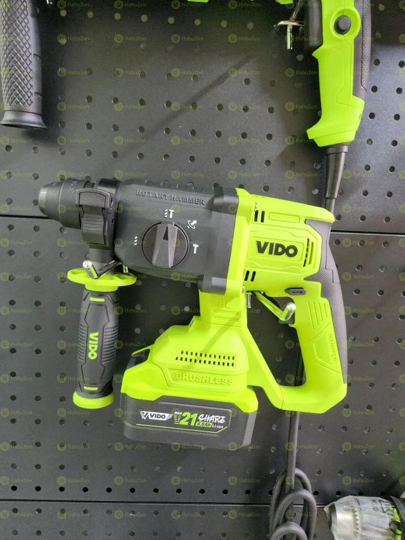 VIDO 21V Brushless Rotary Hammer Drill