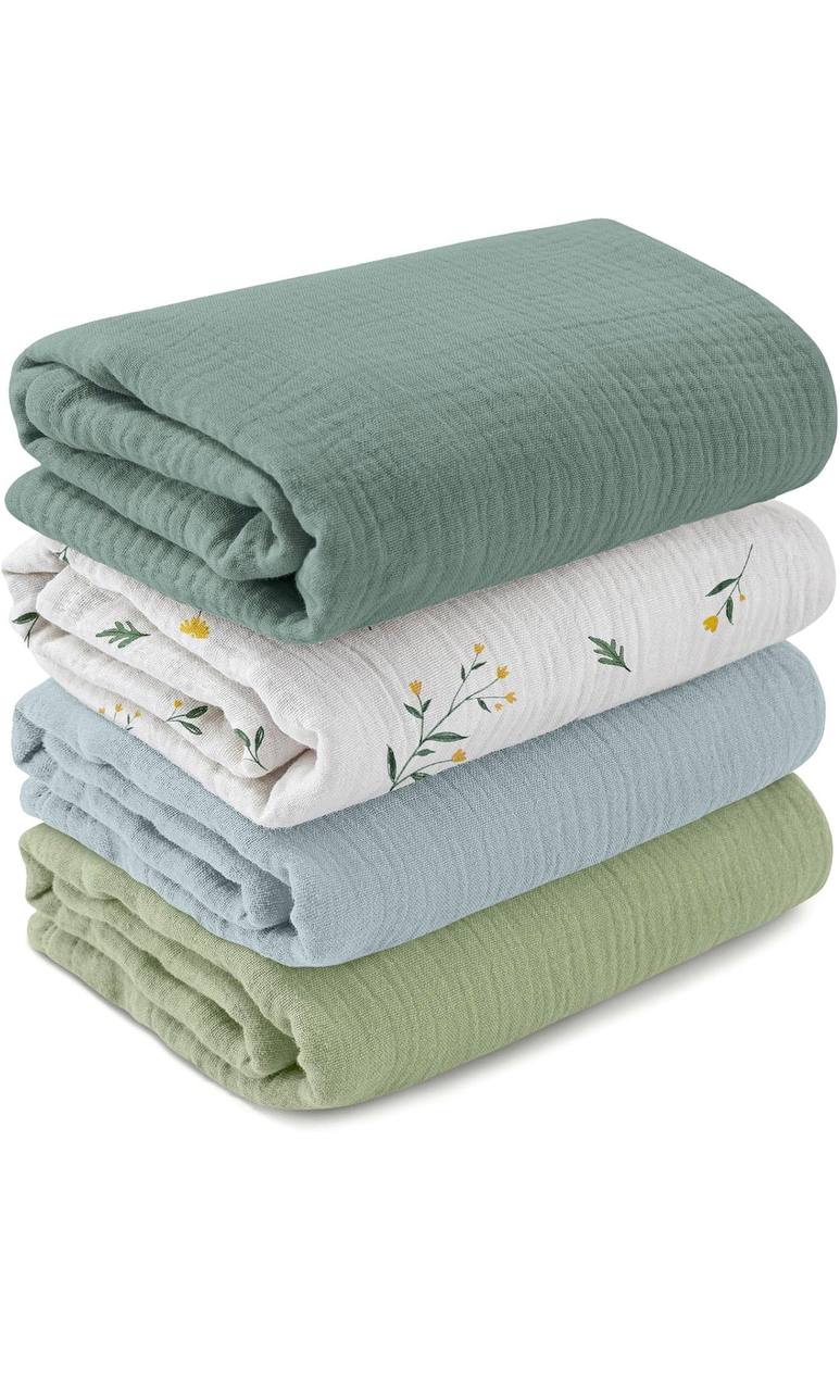 BABY Muslin Swaddle Blankets