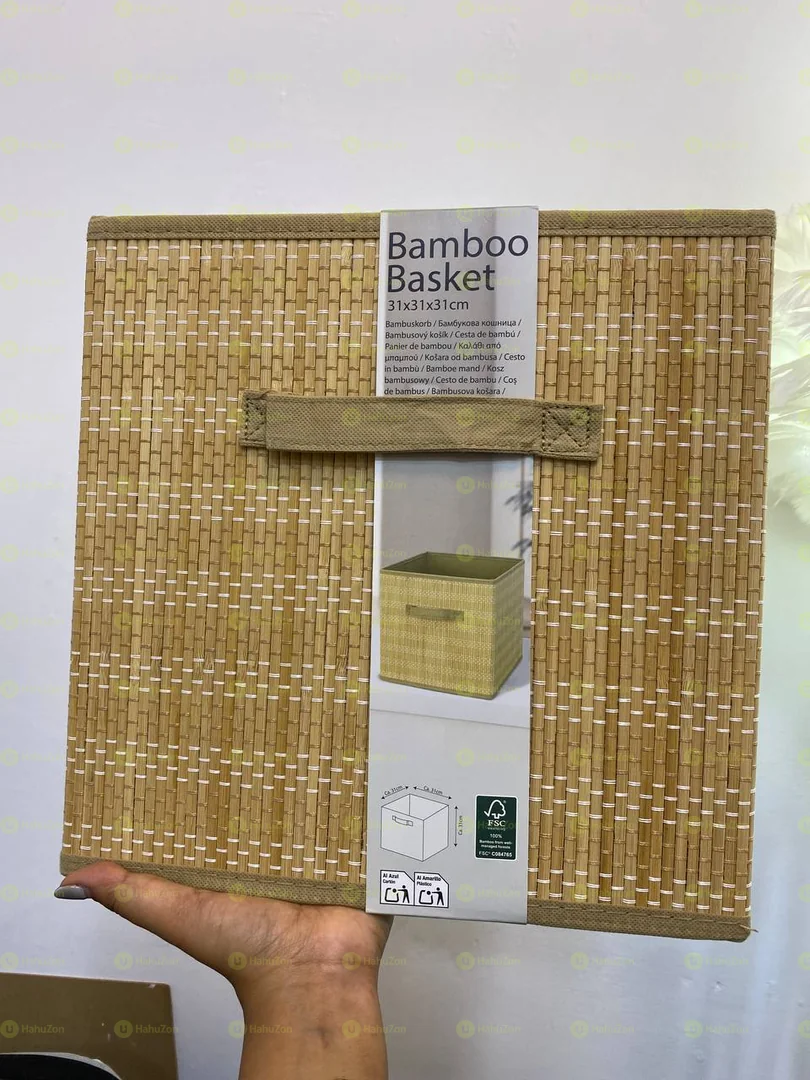 Bamboo Basket Storage Basket