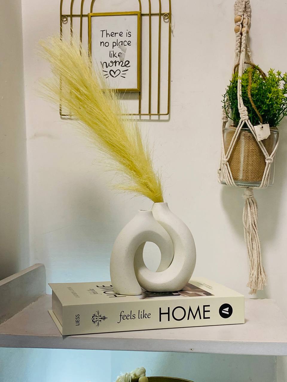 Couple Mini Vase and Fake Book Together