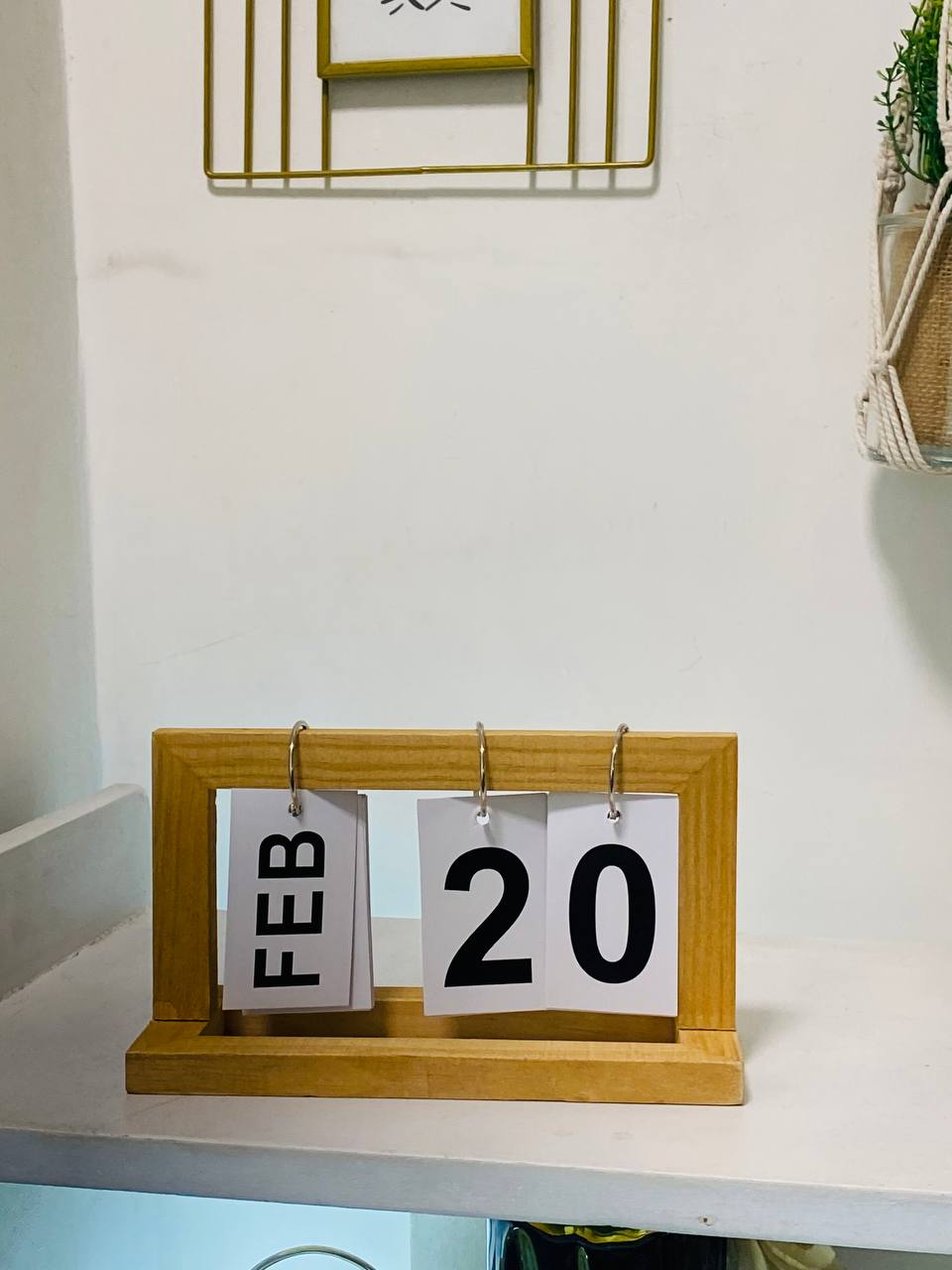 Wooden Calendar