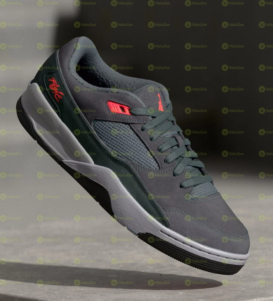 Air Jordan Flight Court Infrared Dark Grey Men's Shoes