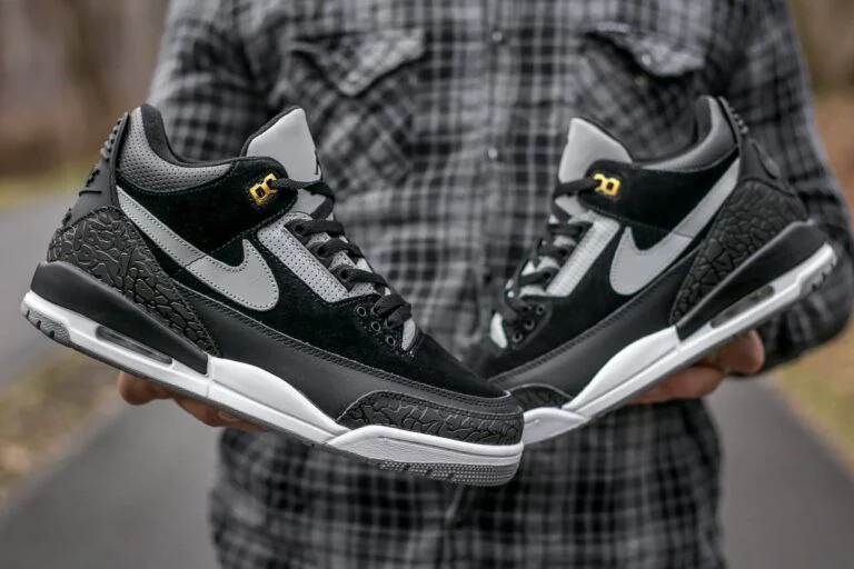 Nike Air Jordan 3 Retro Mid Black CementMMen's Shoes