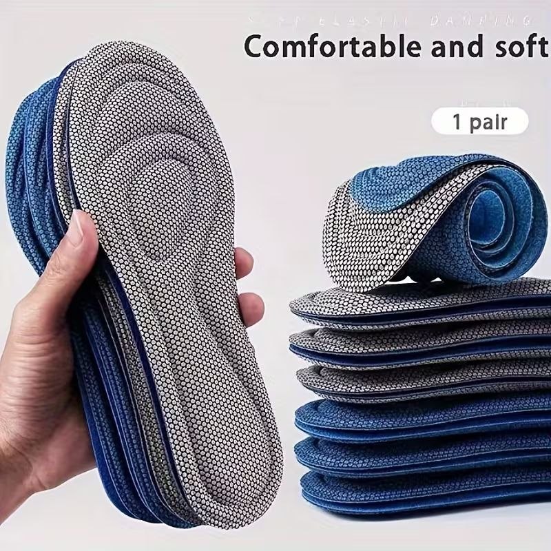 1Pair Unisex Orthopedic Memory Foam Insoles