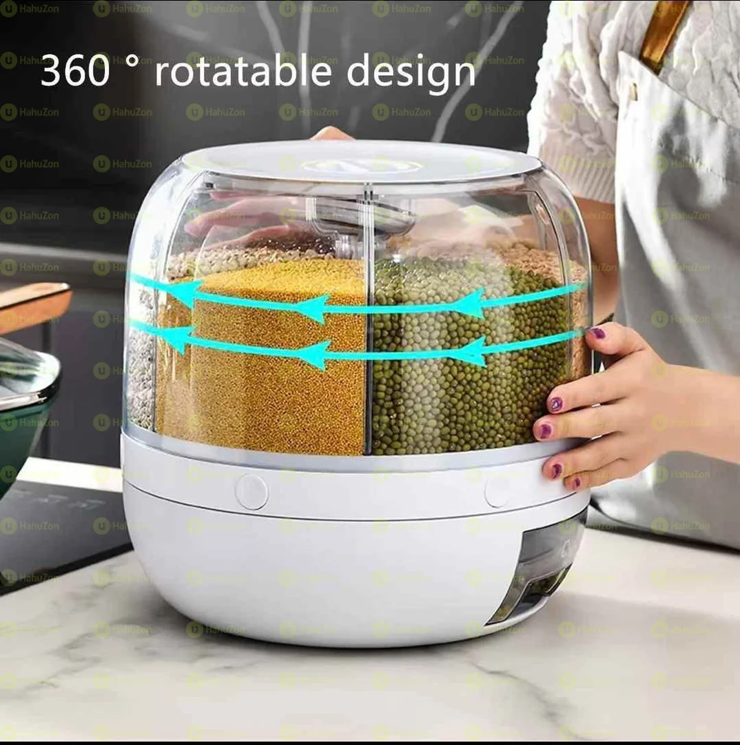 360° የሚሽከረከር የጥራጥሬ ማስቀመጫ