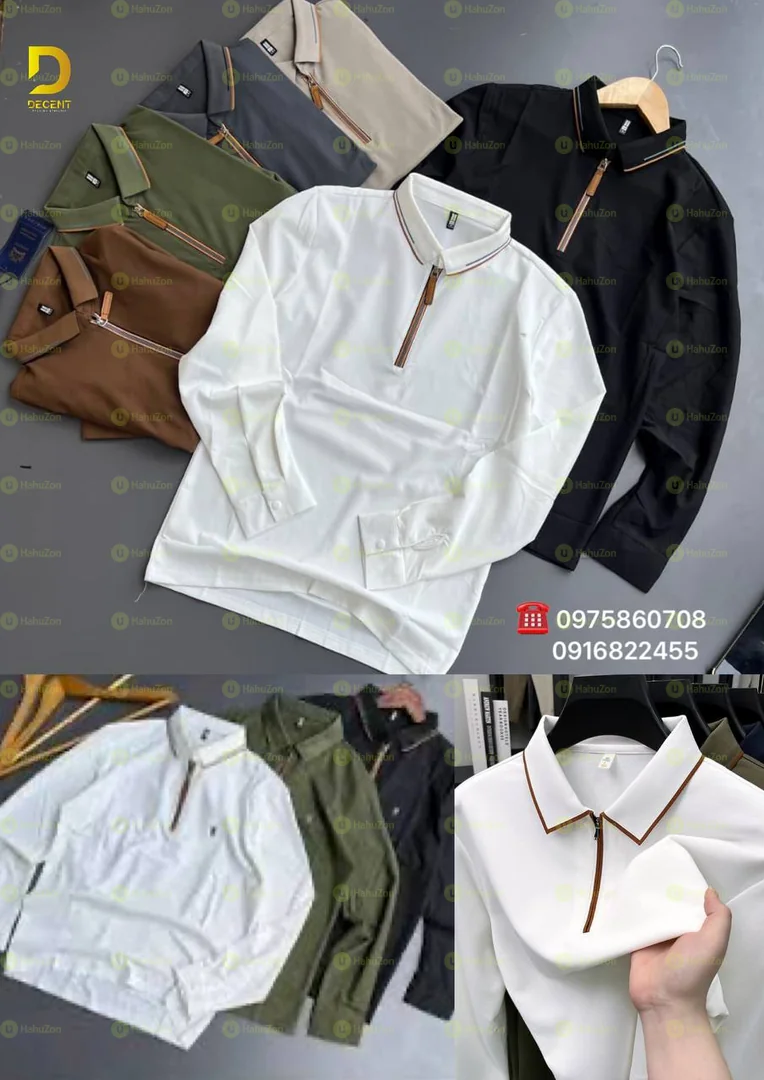 US Polo Long Sleeve Zippershirts