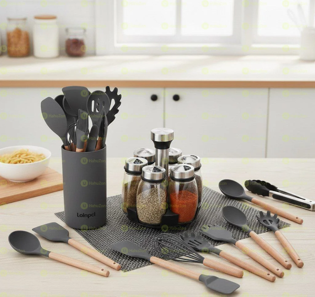 ከሚሽከረከር የቅመም ማስቀመጫ