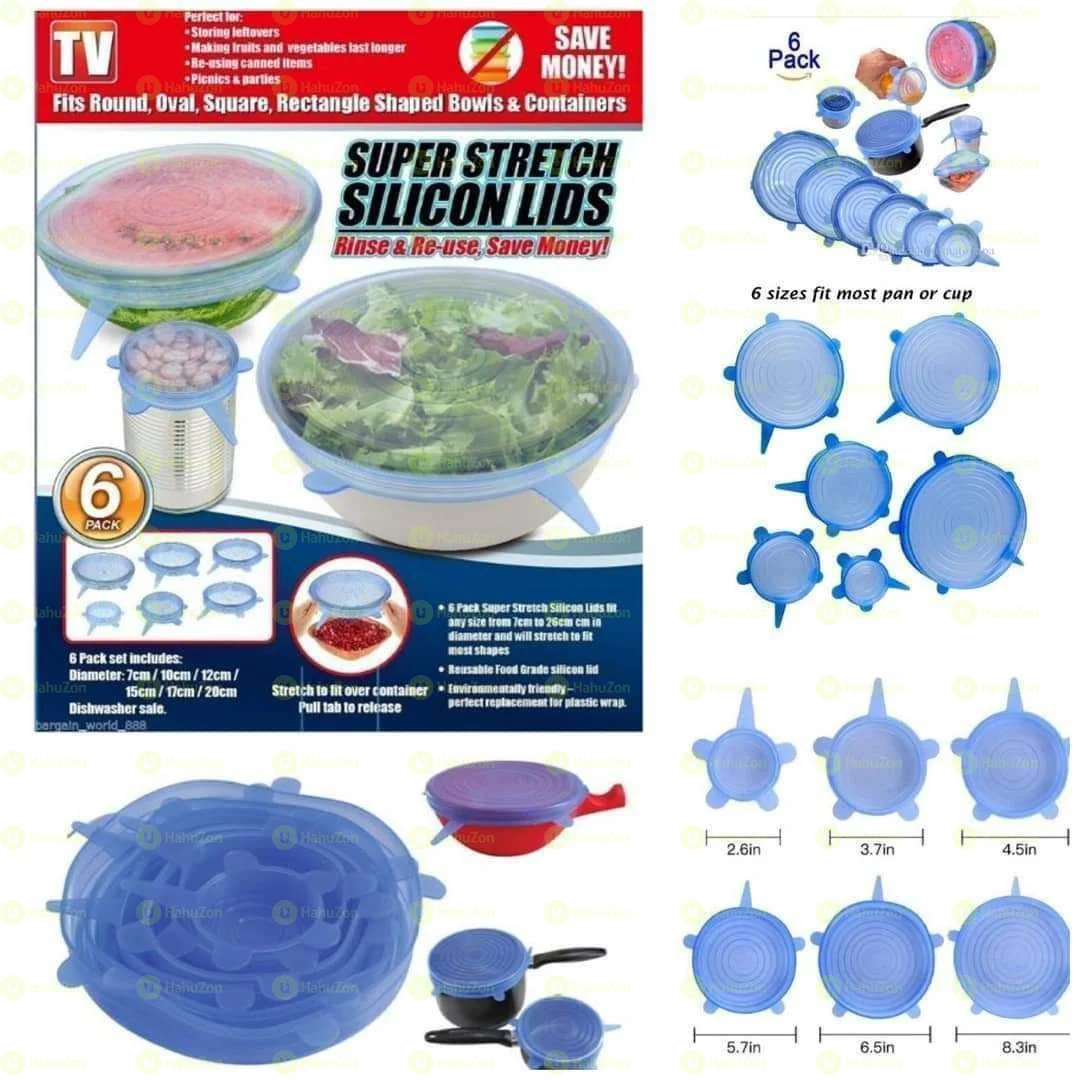 Super Stretch Silicon Lids