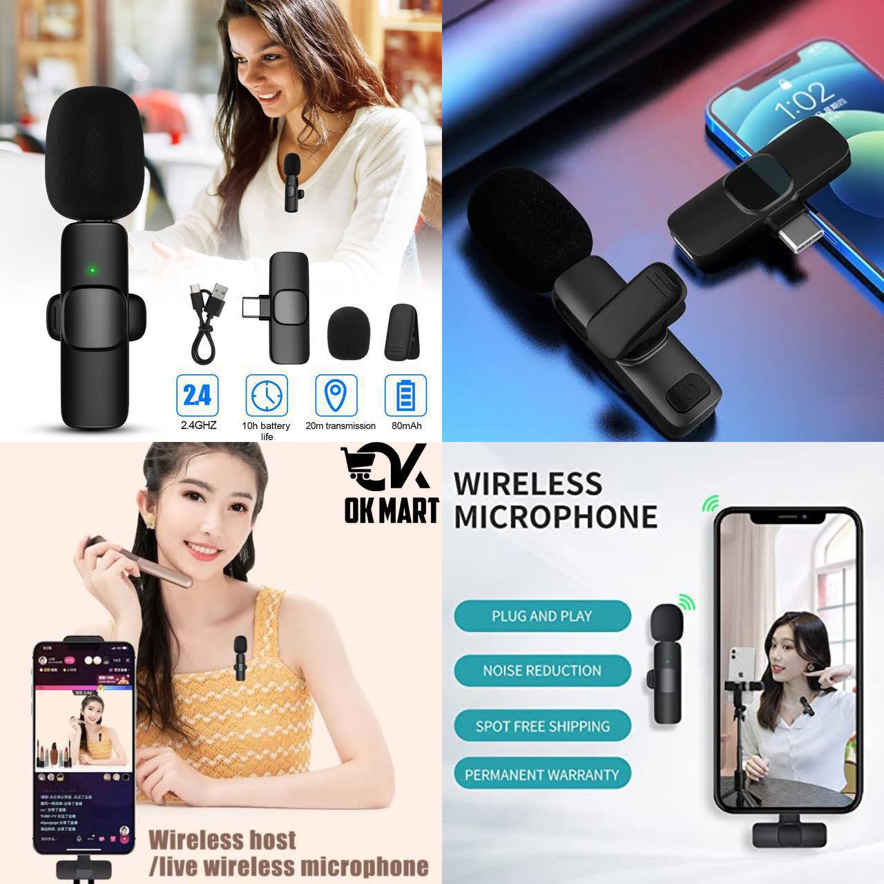 K8 Wirless Microphone