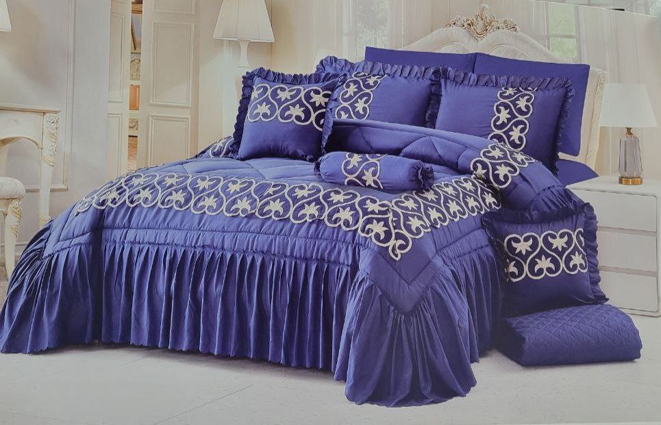 7 Pcs Comforter Set