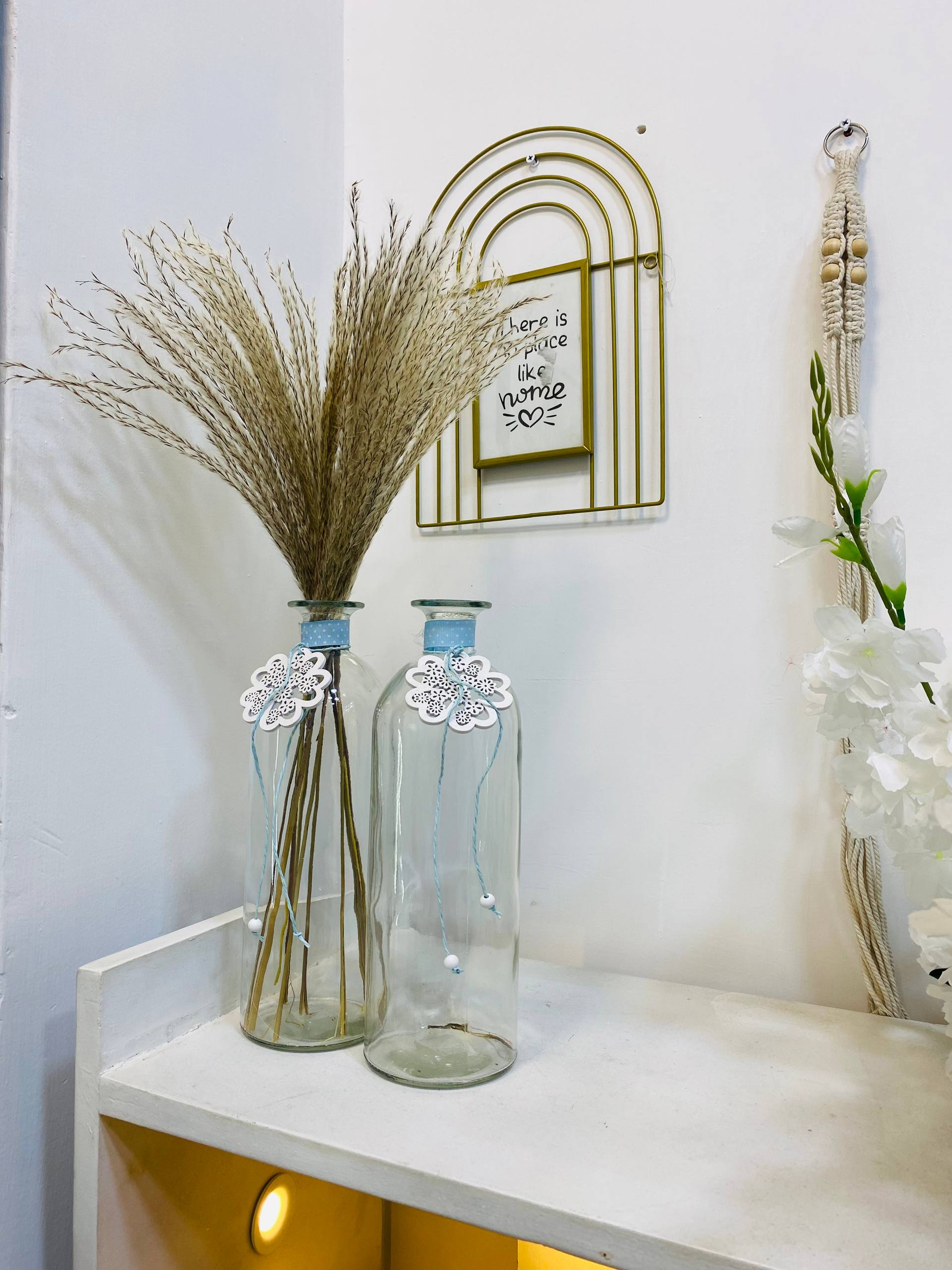 Clear vase