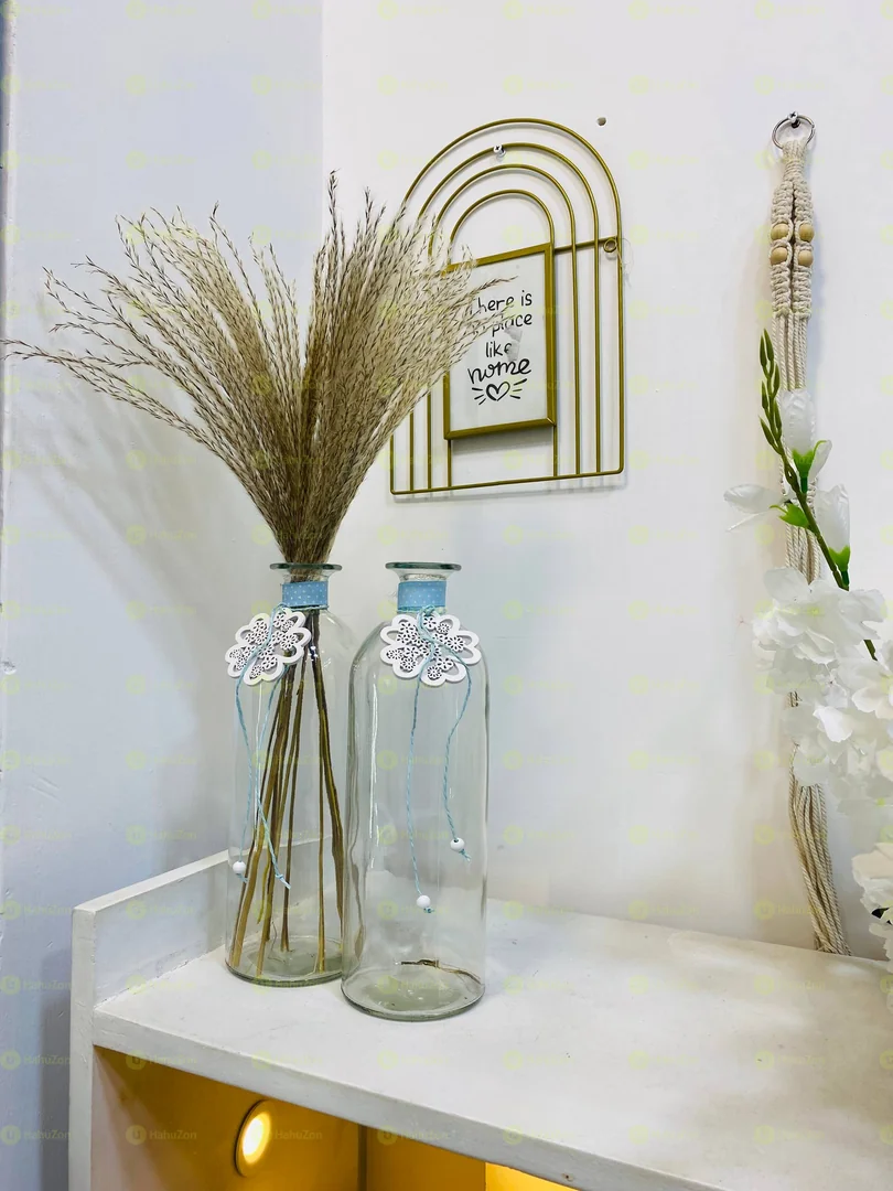 Clear vase
