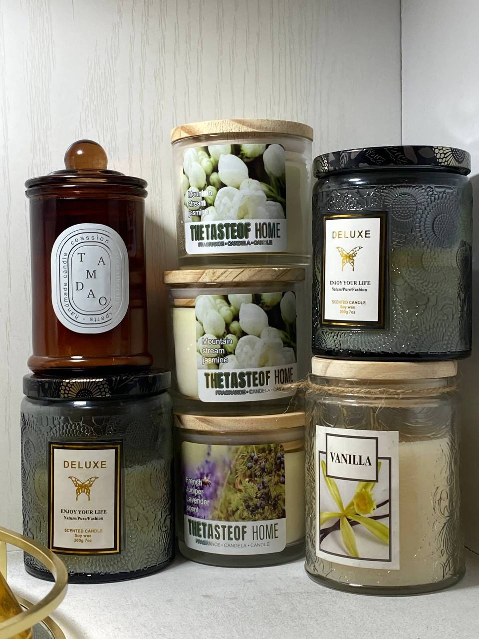 Scented candles available