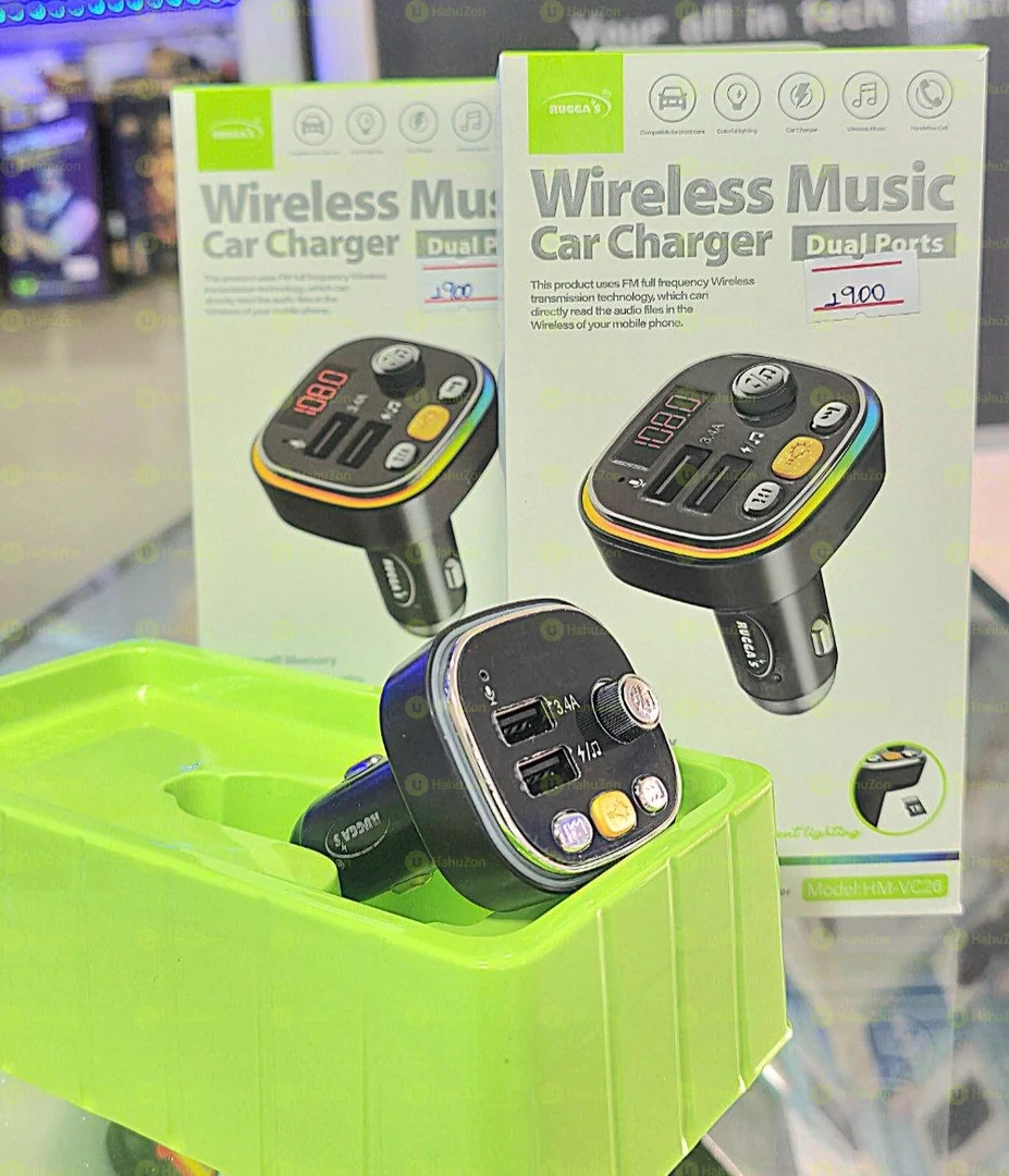 Original Ruggas car Modulator and chargers