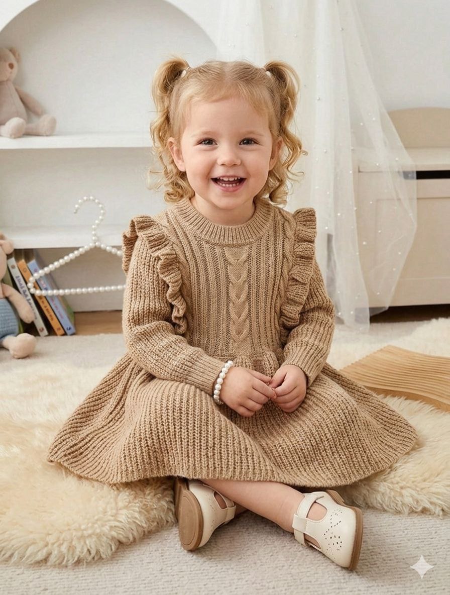 Toddler Girls Sweater Dress