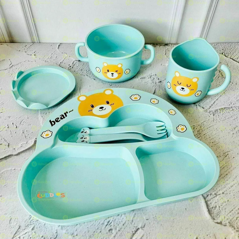 6 in 1 Baby Feeding Set