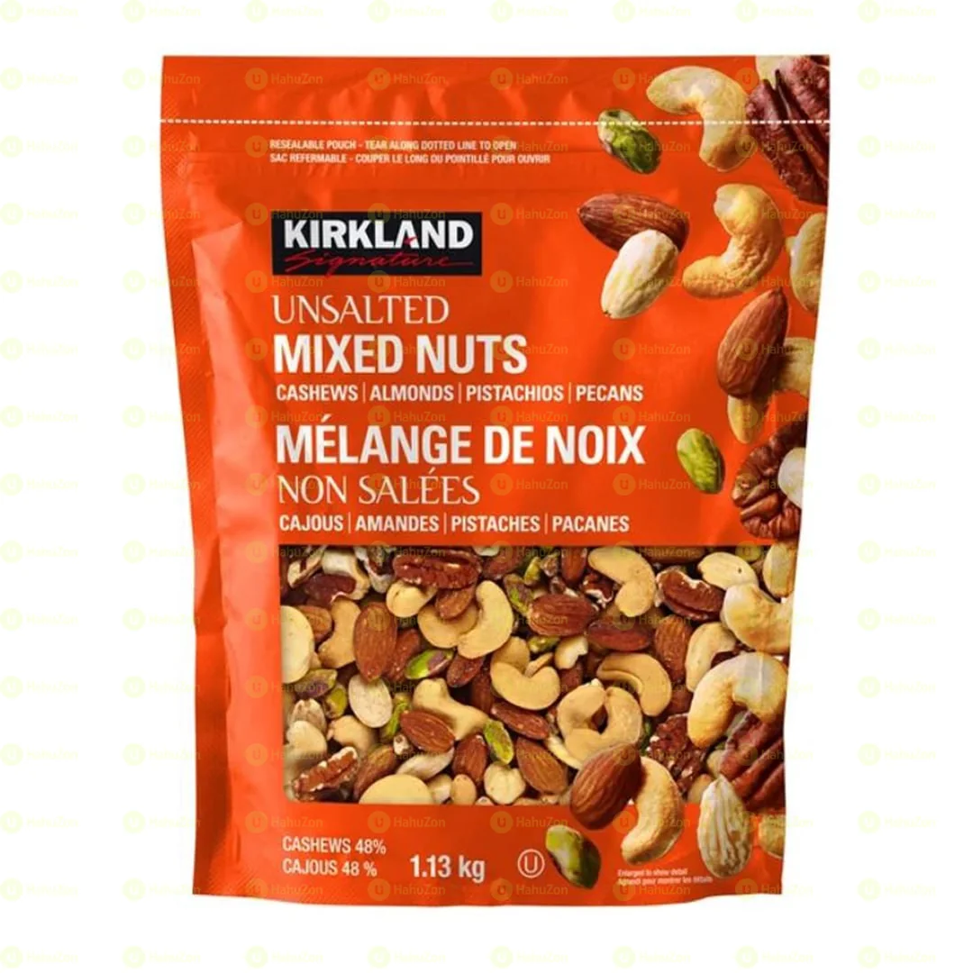 Kirkland Signature Unsalted Mixed Nuts 1.13kg