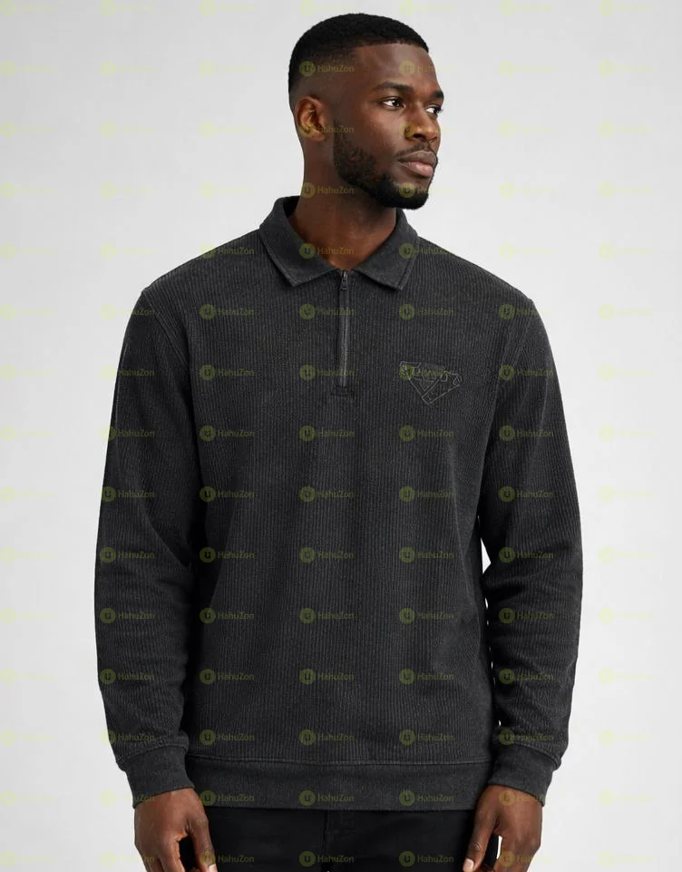 Quarter Zip Sweater Men