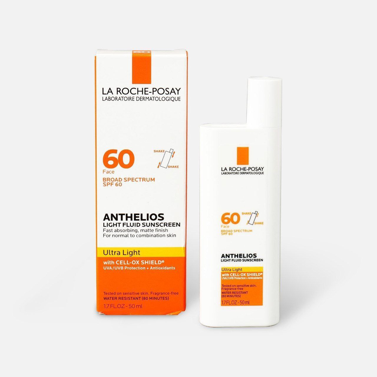 La Roche-Posay Anthelios Ultra Light Fluid Facial Sunscreen SPF 60