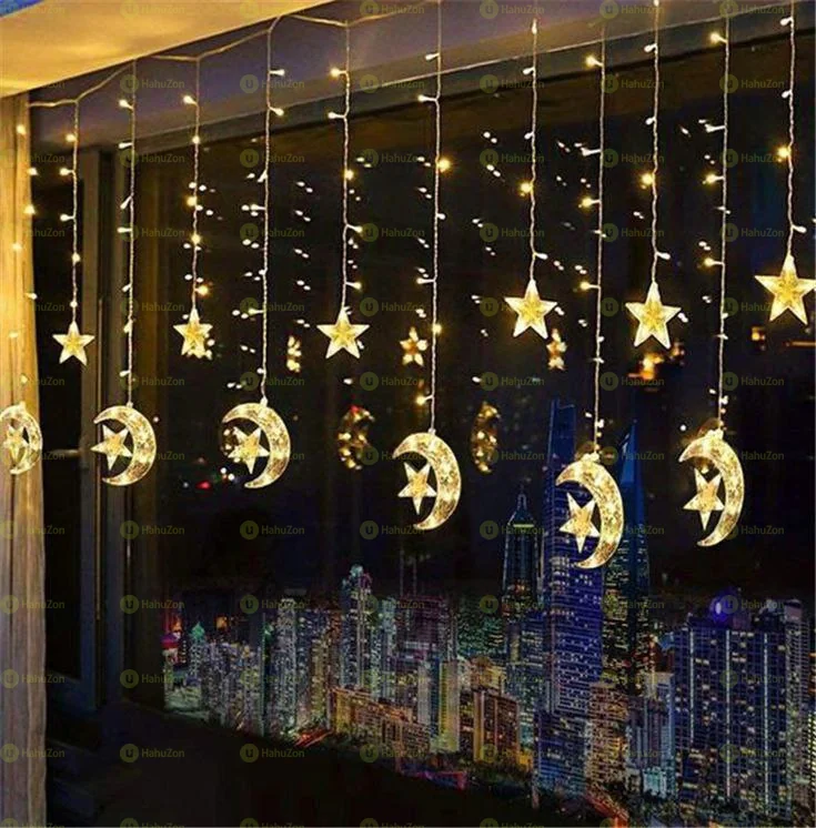 Moon & Star Shape Led Light