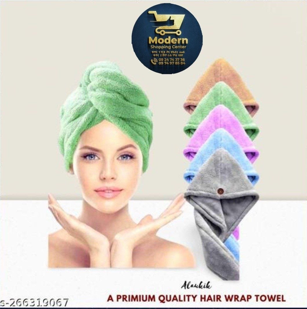 የፀጉር ማደራረቂያ ፎጣ