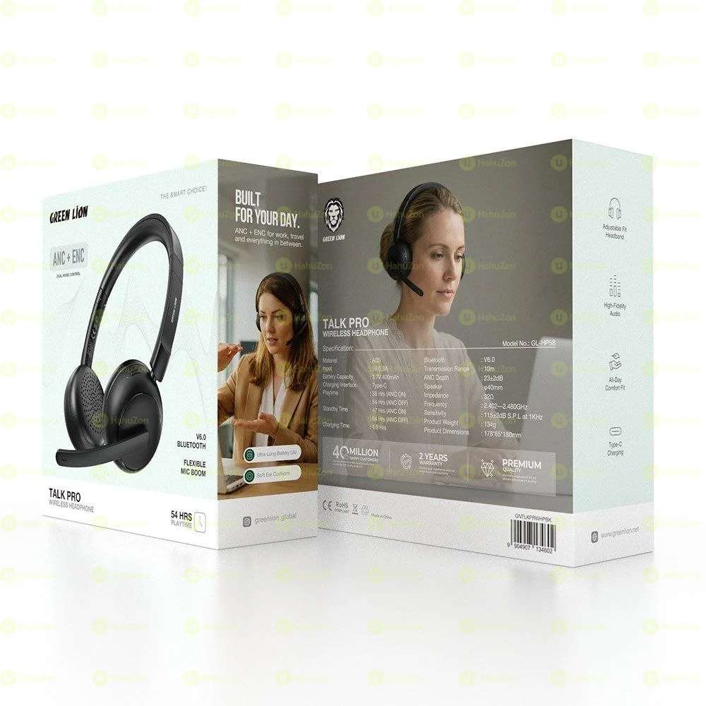 Green Lion Talk Pro Wireless Headphone