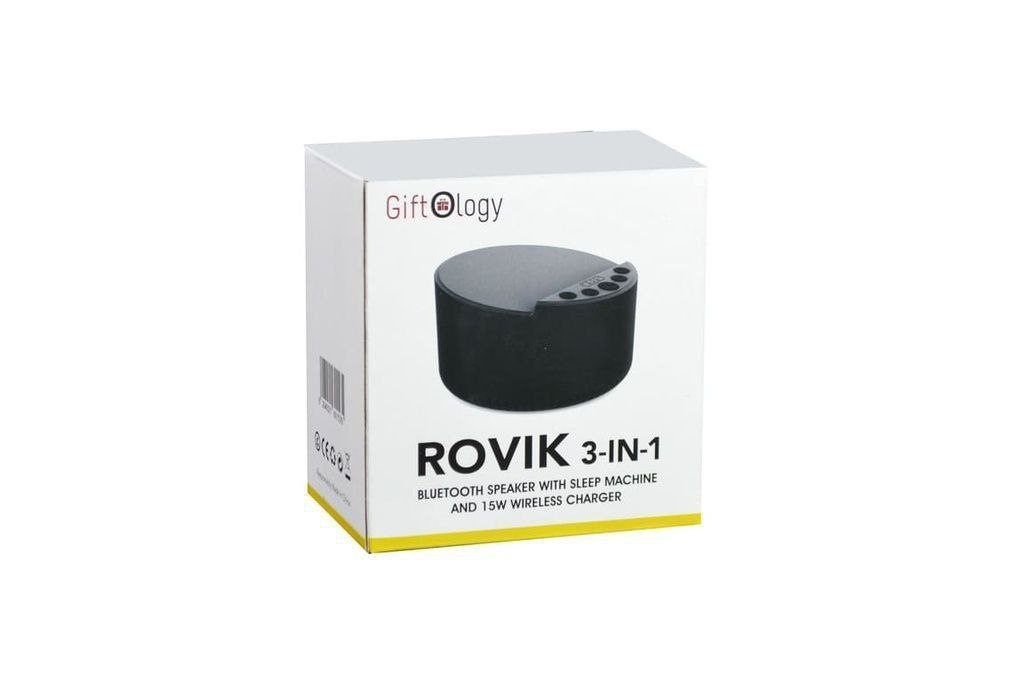 ROVIK 3-in-1 Bluetooth Speaker with Sleep Machine & Wireless Charger
