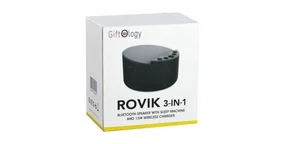 ROVIK 3-in-1 Bluetooth Speaker with Sleep Machine & Wireless Charger