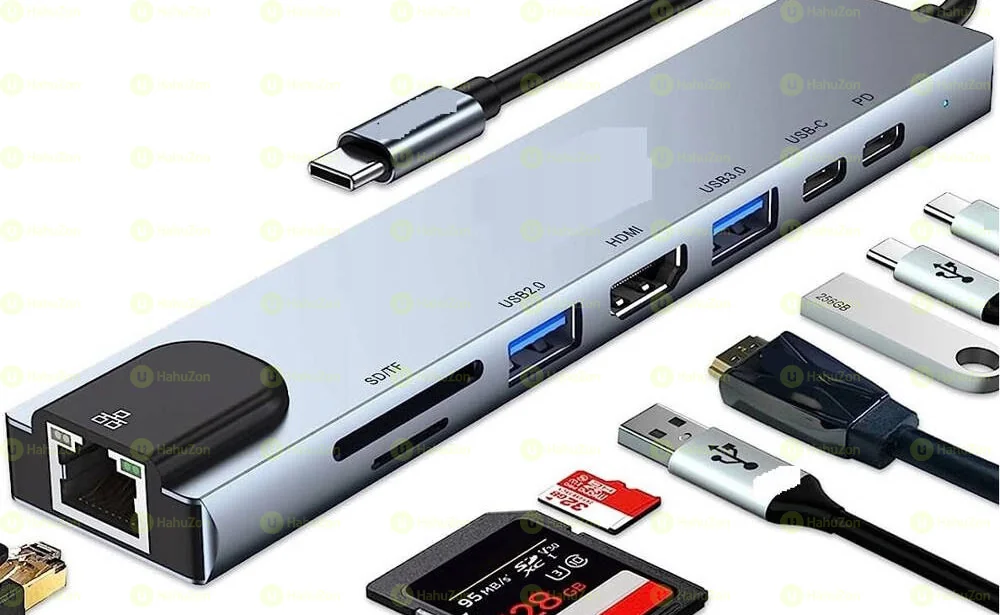 8-in-1 USB-C Hub Adapter