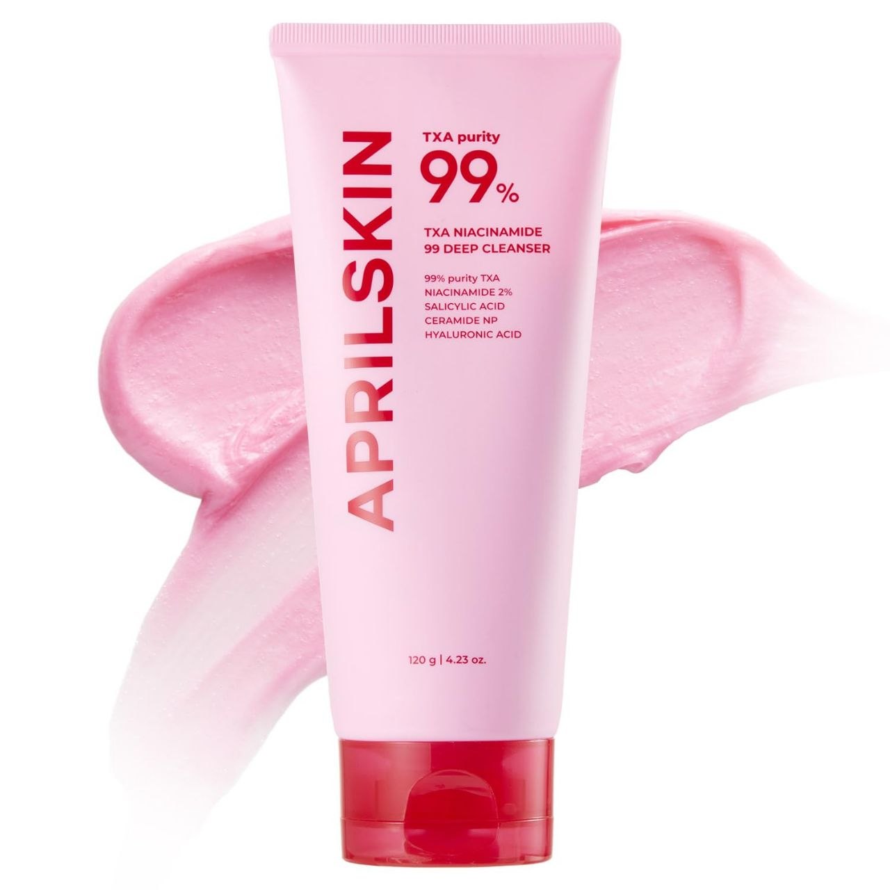 APRILSKIN TXA Niacinamide 99 Pore Care Pink Bubble Gum Cleanser