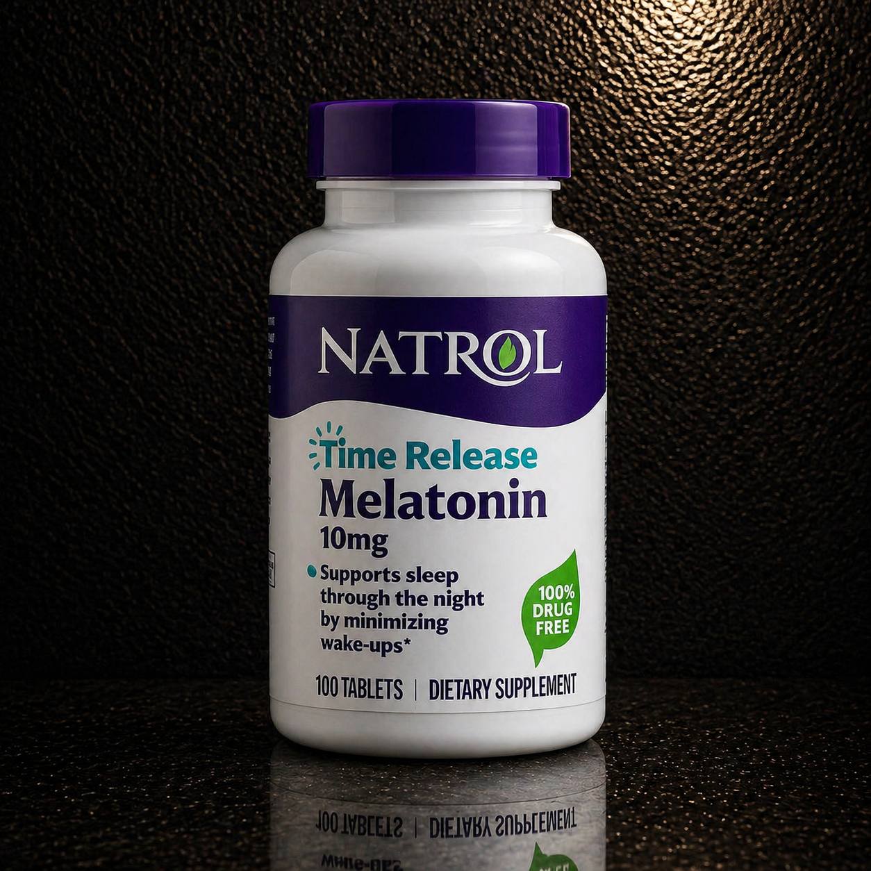 Time Release Melatonin 10mg 100 Tablets